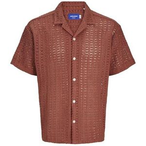JORCROCHET shirt Resort SS STYD24, Maple Syrop, XXL