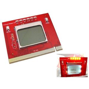 KALEA-INFORMATIQUE Moederbordtester met LCD-scherm. Desktop PC-interface op PCI-poort