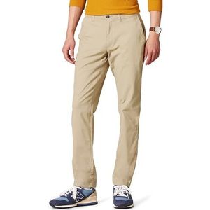 Amazon Essentials Skinny-Fit Casual Stretch Chino Broek voor heren, kaki bruin, 34W x 33L