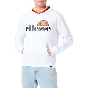 ellesse Sweatshirt met capuchon, optisch wit, M, wit (optical white), M