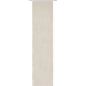 Elbersdrucke Schuifgordijn Lino 09 beige, 245 x 60 cm, ondoorzichtig paneelgordijn woonkamer slaapkamer hal 190293
