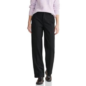 Street One Damesbroek Straight en High, zwart, 34W / 30L