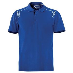 Sparco Portland Poloshirt voor volwassenen, uniseks, Az, XL