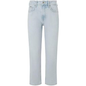 Pepe Jeans Dames rechte jeans Hw, blauw (Denim-PF4), 26W / 30L, Blauw (Denim-pf4), 26W / 30L