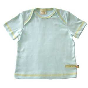 loud + proud 131 - Baby T-shirt, kleur: ijsblauw