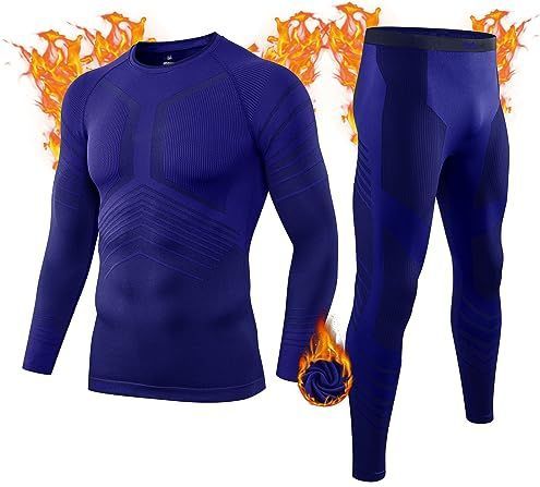 Thermo-ondergoed - Heren - Zwart - Bamboe - Sneldrogend