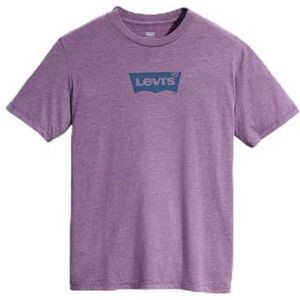 Levi's Graphic Crewneck Tee Purples, ssnl bw tri-blend na, M