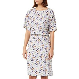 Seidensticker Blusenkleid Kurzarm-jurk voor dames, regular fit, Creme, 70