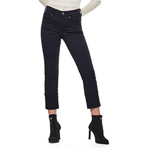 G-STAR RAW Dames 4311 Moto High Straight Wmn Pants, Mazarine Blue Gd C106-b567, 25W