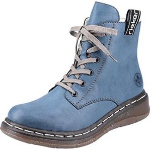 Rieker Y3213 Modieuze laarzen voor dames, blauw, 38 EU