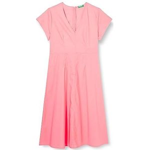 United Colors of Benetton Jurk 464KDV04Z, perzikroze 2Y4, M dames, perzikroze 2 Y4, M