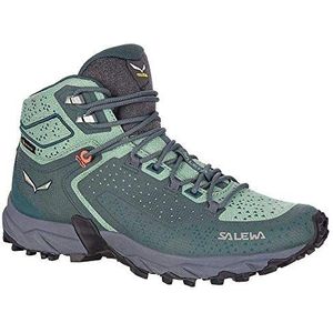 Salewa Dames WS Alpenrose 2 Mid Gore-TEX Wandelschoenen, Atlantic Deep/Feld Green, 40.5 EU