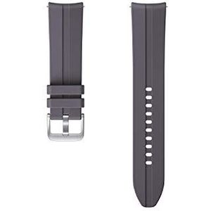 Samsung Ridge Sport armband ET-SFR84, horlogeband voor Galaxy Watch3 met 22 mm bandbreedte, sportarmband van fluorelastomeer in grijs