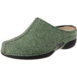 Berkemann Lauren pantoffels voor dames, groen, 38 EU