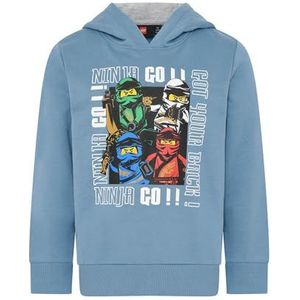 LEGO Ninjago sweatshirt jongens met capuchon - 100% katoen - LWSTORM 618, 531, 152 cm