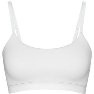 PIECES Dames Pcnamee Bra Noos BH, wit (bright white), S