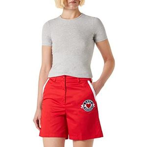 Love Moschino Vrouwen Bermuda Casual Shorts, RED, 42, rood, 42