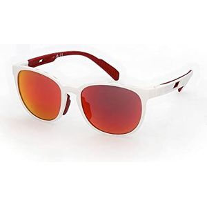 ADIDAS Heren ronde SP003621L56 zonnebril, wit, 56-18-140, wit, 56