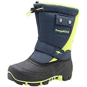 KangaROOS - Kanga-Bean II - Snowboots - Navy / Limoen