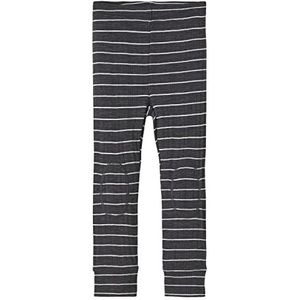 NAME IT Jongens NMMWANG Wool Needle LONGJOHN NOOS XXIII leggings, Blue Graphite/Stripes: Stripes, 110, Blauw grafiet/strips: strepen, 110 cm