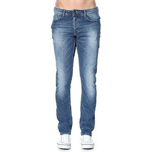 ONLY & SONS Heren Straight Leg Jeans AVI Regullar FG0004A Medium Blauw, blauw (Light Blue Denim Light Blue Denim)., 28W x 30L