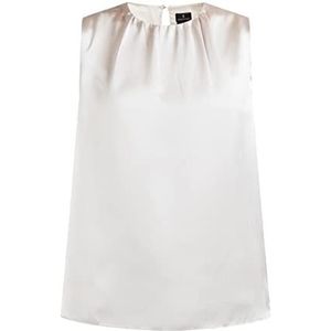 bridgeport Damesblouse met korte mouwen 31324892-BR02, lichtbeige, XS, lichtbeige, XS