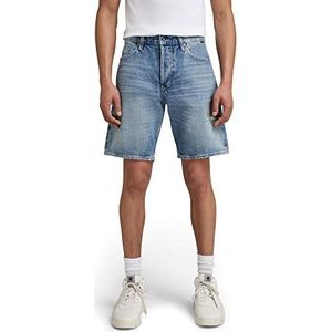 G-Star Raw heren shorts Triple A Straight ,Blauw (Sun Faded Air Force Blue Destroyed C967-c948),29W