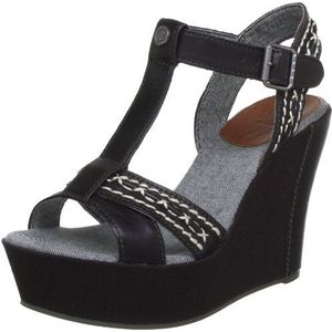 Hilfiger Denim LEIGHTON 2 EN56815260 Damessandalen, Braun Washed Brown 215, 40 EU