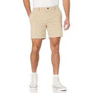 Amazon Brand - Goodthreads mannen 17,8 cm Binnenbeenlengte Lichtgewicht Oxford Short,Britse Khaki,28W