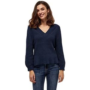 Peppercorn Destina damestrui met V-hals, navy, XL