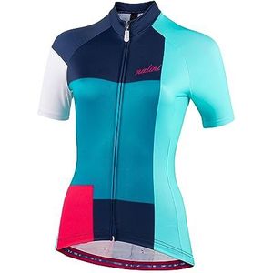 Nalini 03372505200C000.10 Adelina Dames T-Shirt BL/AZZ/Grijs/Groen/Fuchsia M, bll/azz/grijs/groen/fuchsia, M