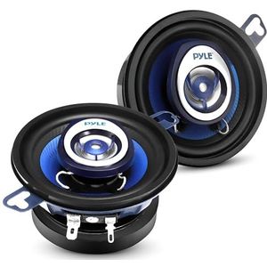 Pyle Autoluidsprekers - 2-Weg Auto Speakers - Coaxiale Luidsprekers - Pro Audio Speaker - Luidspreker voor Auto - Voor Deur en Zijpaneelmontage - 120 Watt - Set van 2