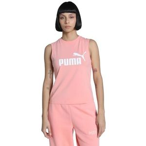 PUMA - No. 1 Logo - Tanktop - Blauw - Single Jersey - Mouwloos