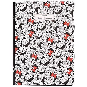 Erik® A4 Elastiekmap Disney Minnie Mouse - Opbergmap met hoekelastiek en binnenkleppen