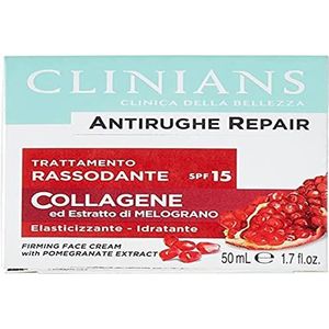 Clinians Anti-rimpel reparatie verstevigende behandelingsdag met granaatappel extract - SPF15