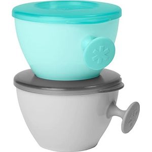 Skip Hop Easy Grab Bowls Grey and Soft Teal