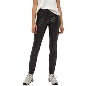 Peppercorn Linette Pu Leggings voor dames, Zwart, XXL