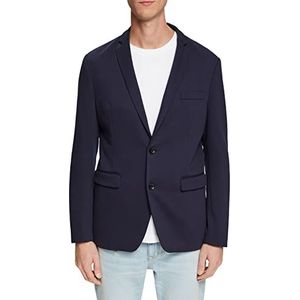 ESPRIT Heren 013EE2G310 Blazer, 400/NAVY, S, 400/marineblauw, S