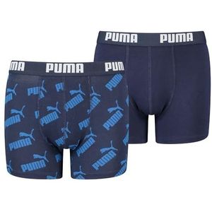 PUMA AOP Boxer Shorts voor jongens (verpakking van 2)