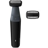 Philips Serie 3000 Douchebestendige Body Groomer met Skin Comfort System - BG3010/13 Zwart
