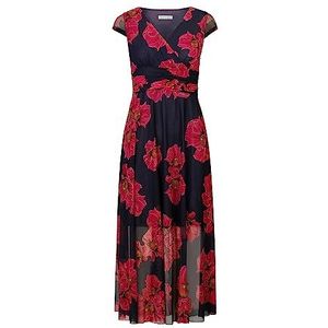 Mint & Mia Jurk, Navy-rood, 34