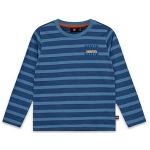 LEGO T-shirt voor jongens, Midden Blauw, 104