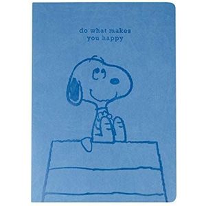 Snoopy Happy Large Vegan Leather Journal