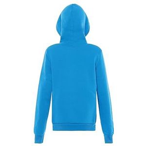 Ucy Modieuze trui hoodie voor dames polyester blauw maat S, blauw, S