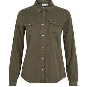 Vibista Denim Shirt-Noos, Deep Depths., S