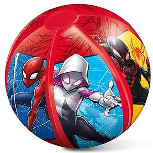 Mondo Toys - Spiderman Beach Ball - kleurrijke strandbal - opblaasbaar ideaal om te spelen in het water - geschikt voor kinderen/jongeren/volwassenen - 50 cm diameter - 16929