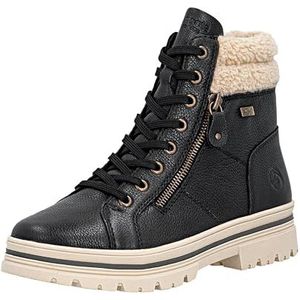 Remonte D2U74 Veterlaarzen voor dames, zwart, 36 EU, zwart, 36 EU