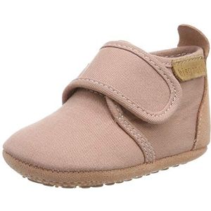 Bisgaard Home Shoe-Cotton Pantoffels voor babymeisjes, Pink Nude 94, 19 EU