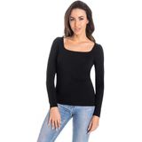 TEYLI Shirt 'Leah'  zwart