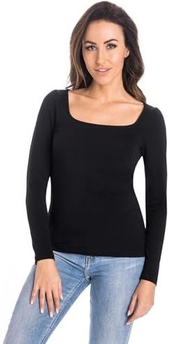 TEYLI Shirt 'Leah'  zwart